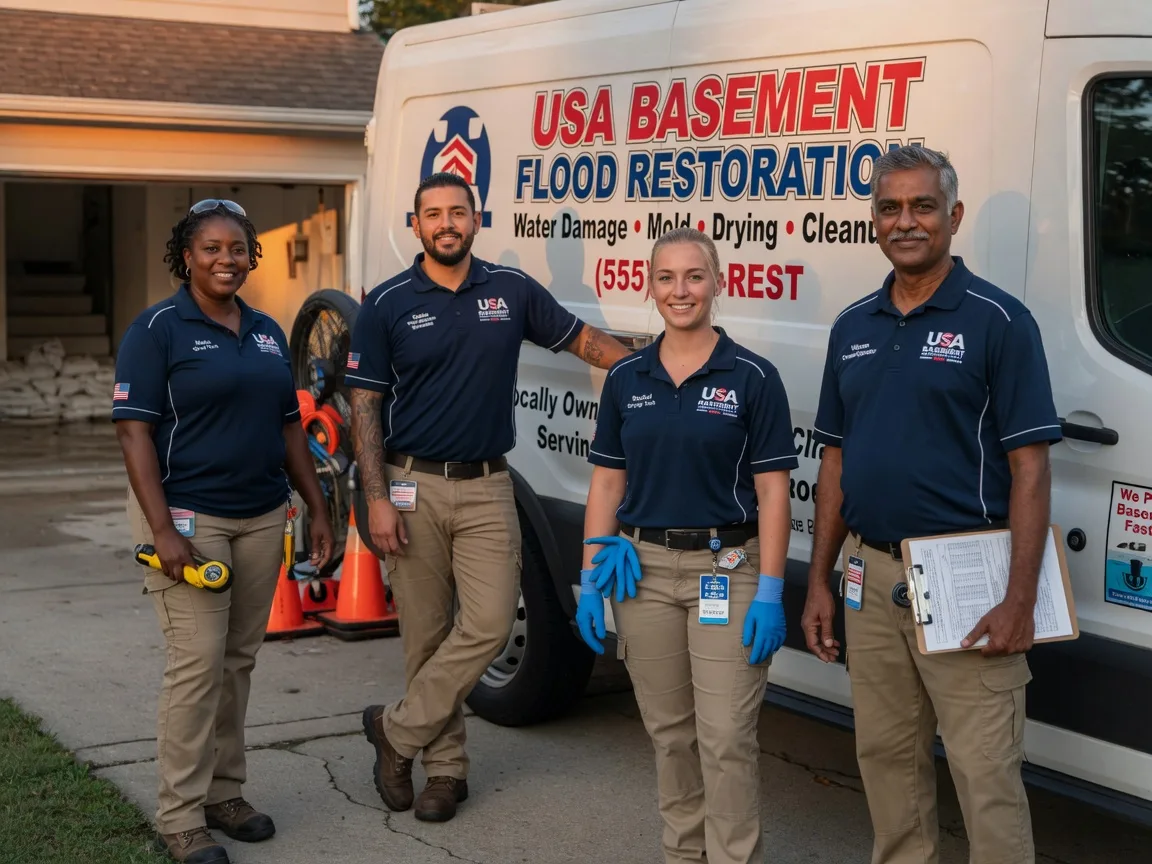 Basement Flood Cleanup company in Center Line, MI